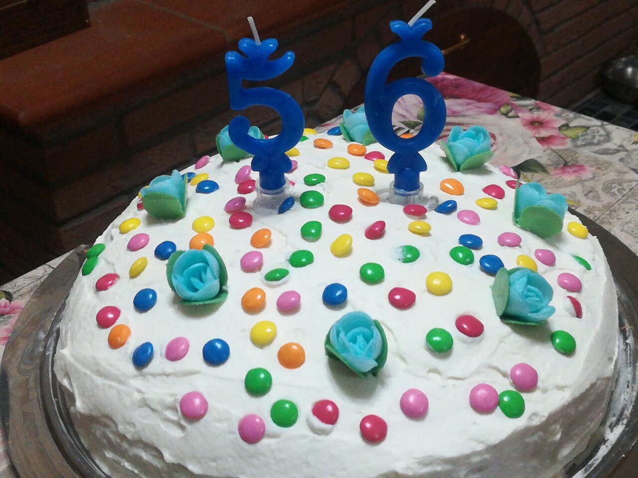 Bolo de festa decorado
